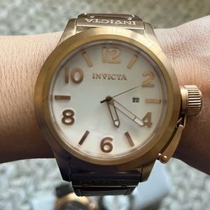 Invicta Corduba Men's Watch Quartz
Model 1137 - Rose gold with white face